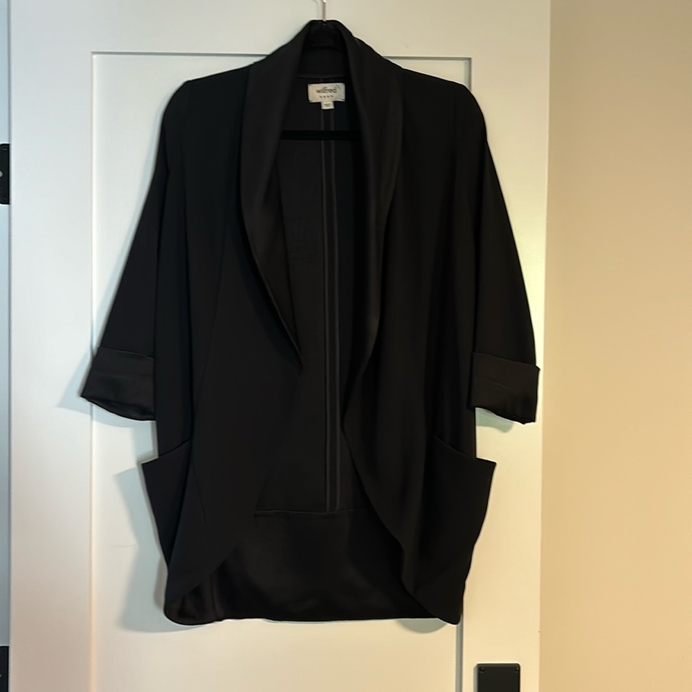 Wilfred chevalier jacket, black, size 0, good condition